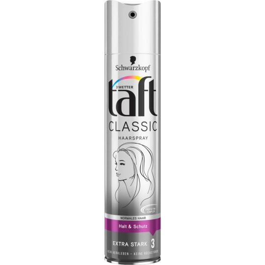 Schwarzkopf 3 Wetter taft Classic Halt & Schutz Haarspray extra Stark 3 250 ml 