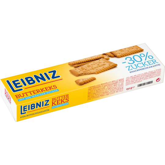 LEIBNIZ Butterkeks weniger Zucker 150 g 