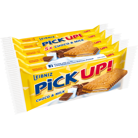 LEIBNIZ PiCK UP! Choco & Milch 5 x 28 g 