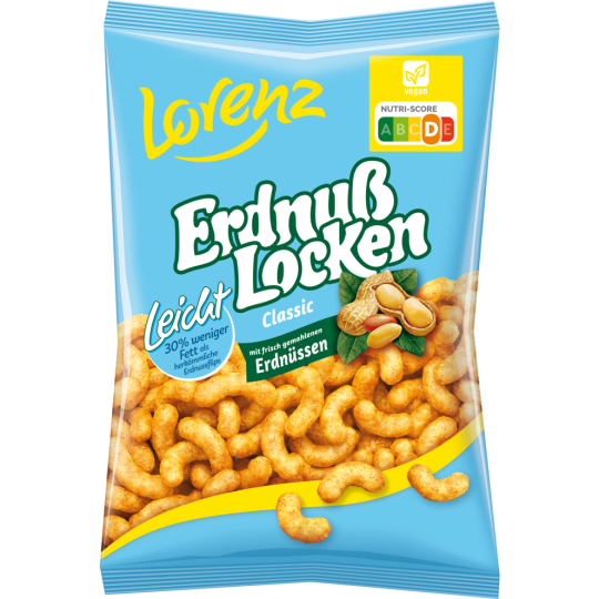 Lorenz Erdnußlocken Classic Leicht 175 g 