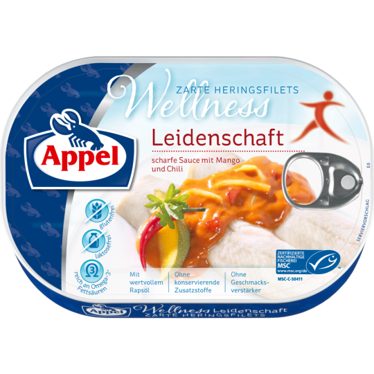 Appel MSC Heringsfilets Wellness Leidenschaft 200 g 