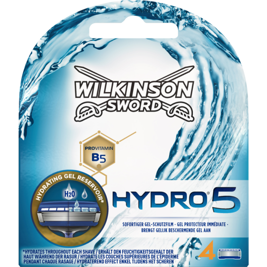 Wilkinson Hydro 5  Rasierklingen 4 Stück 