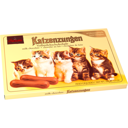 Sarotti Katzenzungen Vollmilch 100 g 