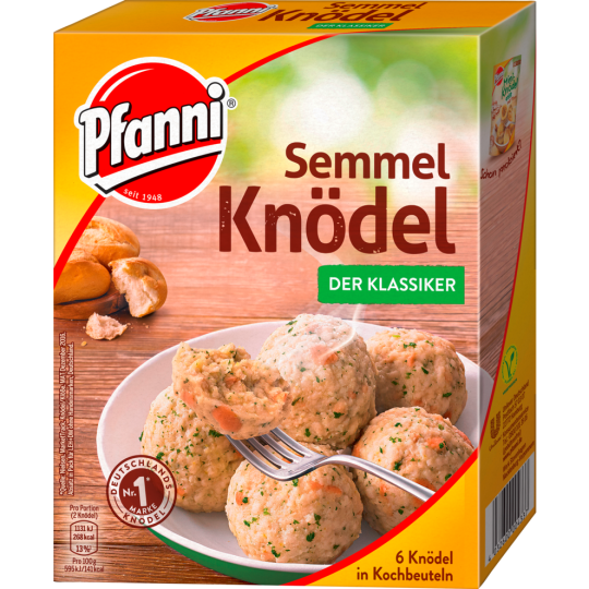 Pfanni Semmel Knödel der Klassiker 6 Stück 