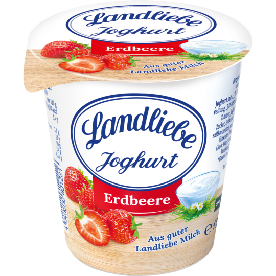Landliebe Joghurt mit erlesenen Erdbeeren 3,8 % Fett 150 g 