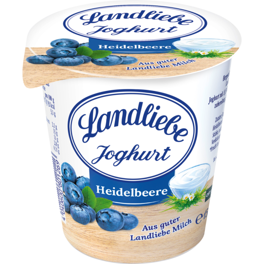 Landliebe Joghurt mit erlesenen Heidelbeeren 3,8 % Fett 150 g 