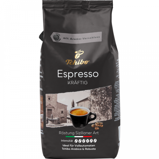 Tchibo Espresso Sizilianer Art ganze Bohnen 1 kg 