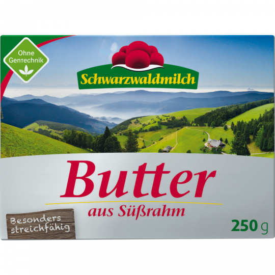 Schwarzwaldmilch Butter aus Süßrahm 250 g 