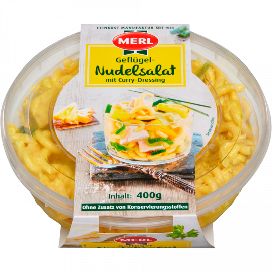 Merl Geflügel-Nudelsalat 400 g 
