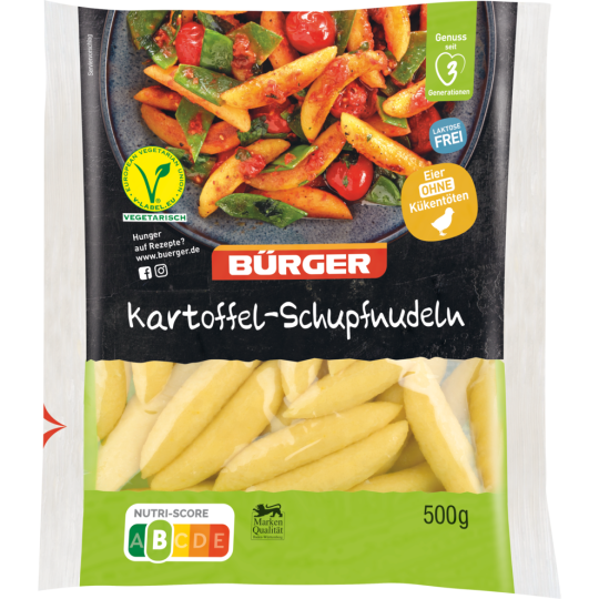 Bürger Kartoffel-Schupfnudeln 500 g 