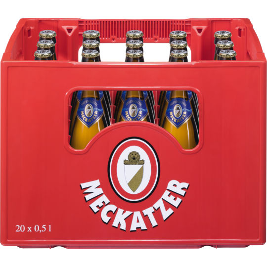 Meckatzer Hefeweizen 0,5 l 