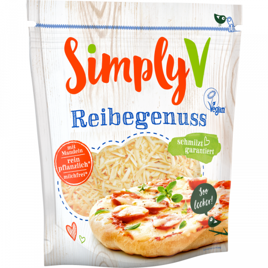 Simply V Veganer Reibegenuss 200 g 