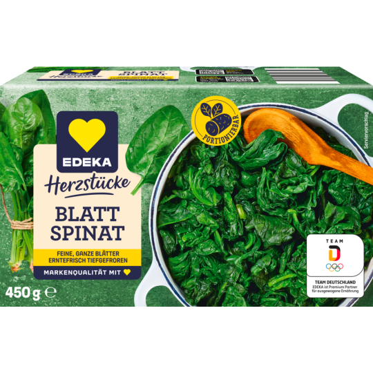 EDEKA Blattspinat, portionierbar 450 g 