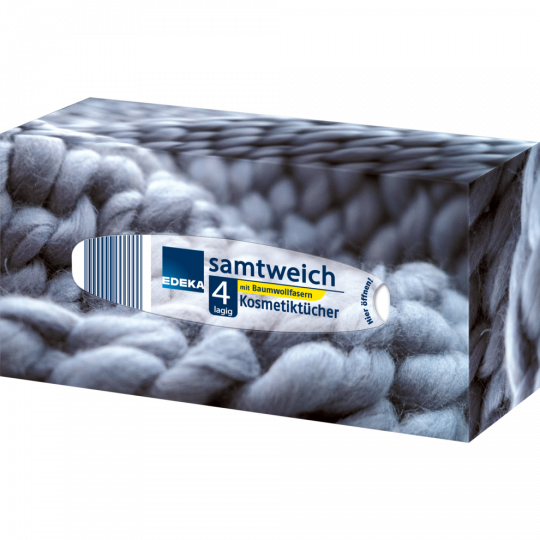 EDEKA Samtweich Kosmetiktücher 80 Stück 
