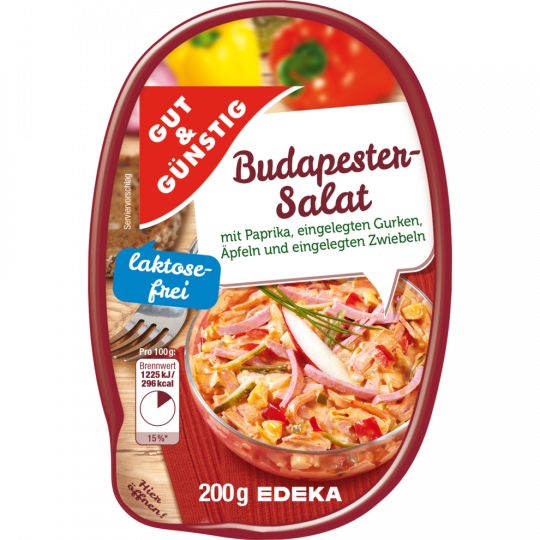 GUT&GÜNSTIG Budapester-Salat 200 g 