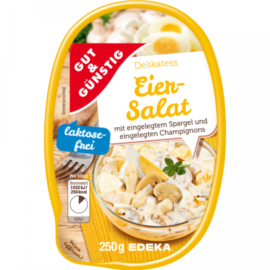 GUT & GÜNSTIG Delikatess-Eiersalat 250 g 