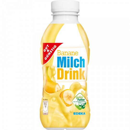 GUT&GÜNSTIG Milchdrink Banane 500 ml 