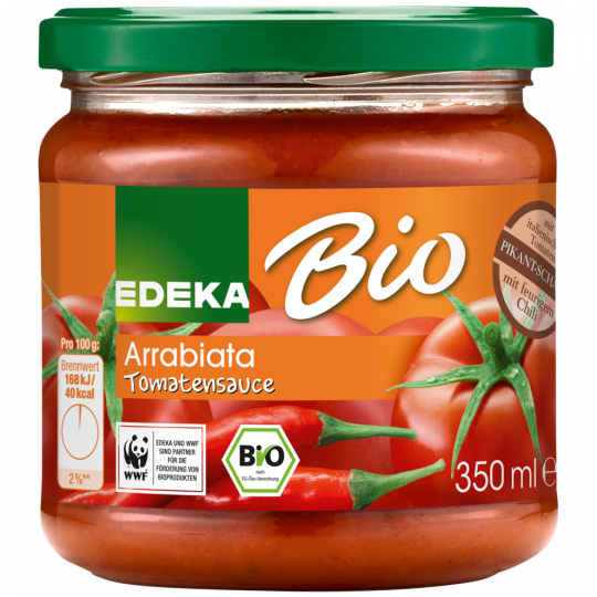 EDEKA Bio Tomatensauce Arrabbiata 350 ml 
