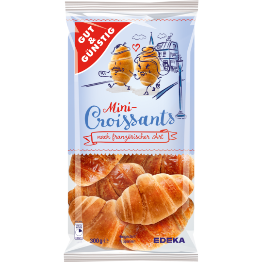 GUT&GÜNSTIG Mini-Croissants 300 g 
