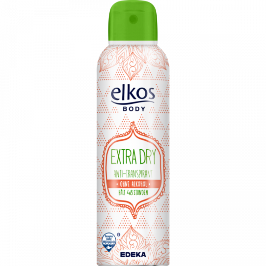 EDEKA elkos Extra Dry - Anti-Transpirant 200 ml 