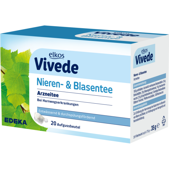 elkos Vivede Nieren- & Blasentee 20 x 1,75 g 