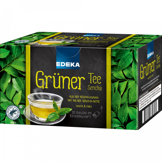 EDEKA Grüner Tee Sencha 20 Beutel 
