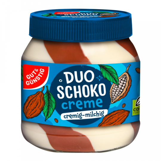 GUT&GÜNSTIG Duo-Schoko-Creme 750 g 