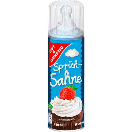 GUT&GÜNSTIG Sprühsahne 250 ml 