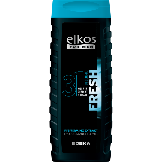 elkos FOR MEN Duschgel 3IN1 Fresh 300 ml 