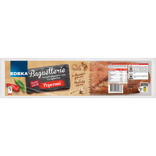EDEKA Steinofenbaguette Peperoni 300 g 