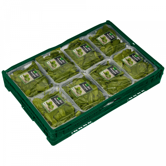 EDEKA Bio Blattspinat Klasse 	II 100g 