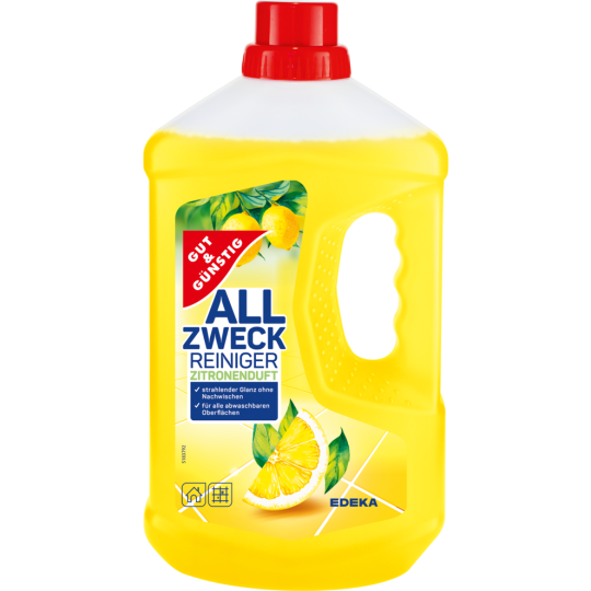 GUT&GÜNSTIG Allzweckreiniger Zitronenduft 1 l 