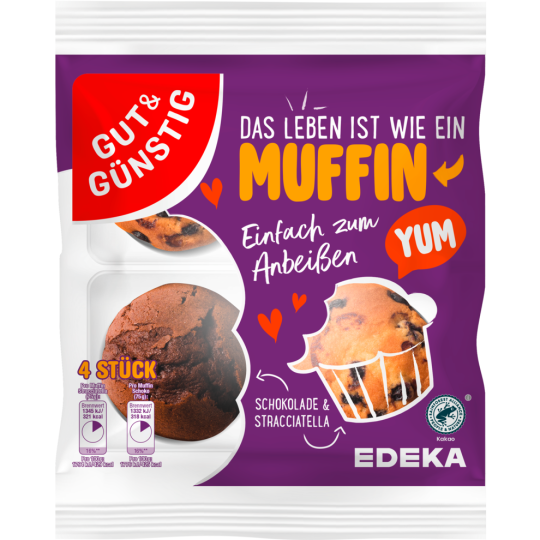 GUT&GÜNSTIG Muffins 300 g 
