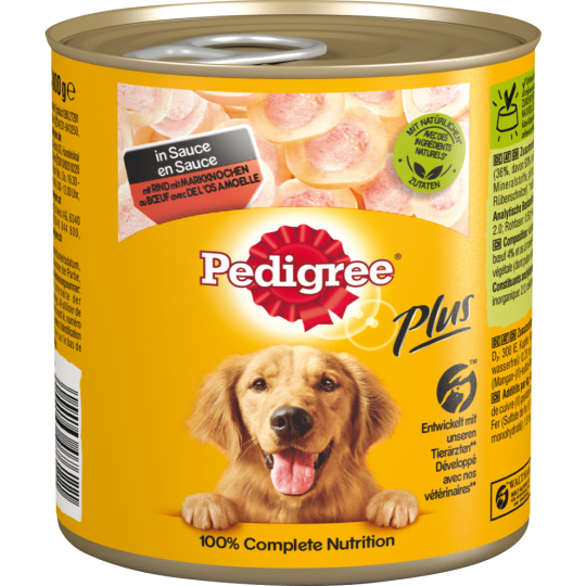 Pedigree Plus Vital Protection mit Rind in Sauce 800 g 