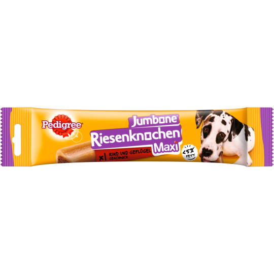 Pedigree Jumbone Riesenknochen Maxi mit Rind & Geflügel 180 g 