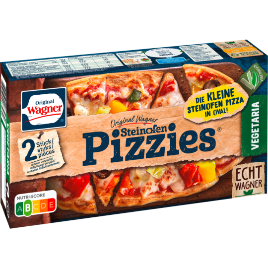 Original Wagner Steinofen Pizzies Vegetaria 2 x 150 g 