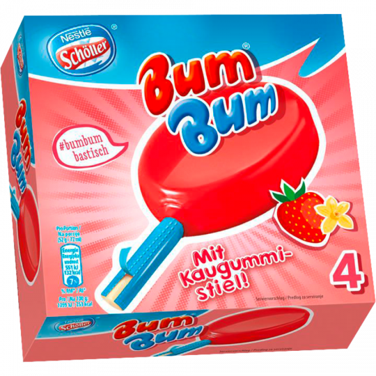 Schöller Bum Bum Multipack 4 x 72 ml 