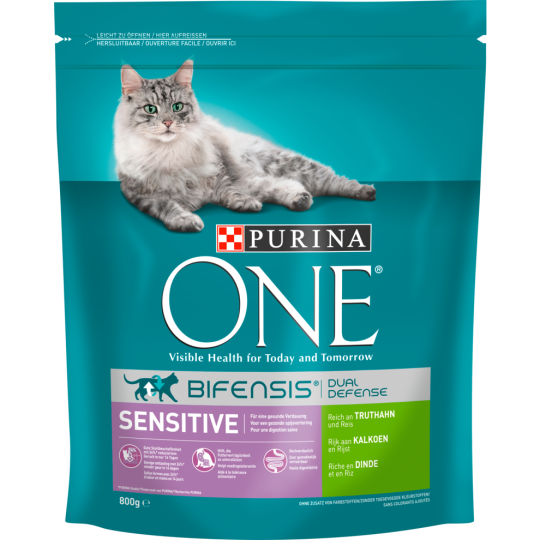 Purina ONE Bifensis Sensitive Truthahn 800 g 
