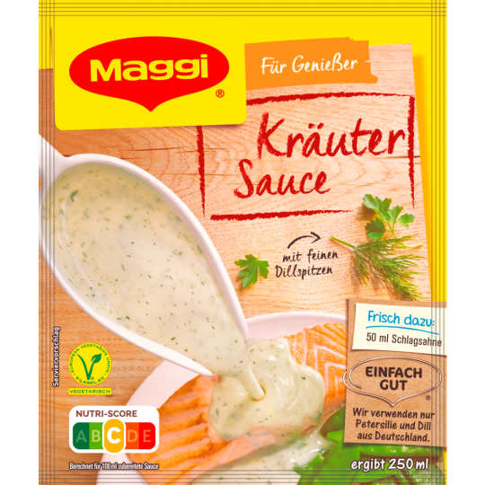 Maggi Für Genießer Kräuter Sauce für 250 ml 