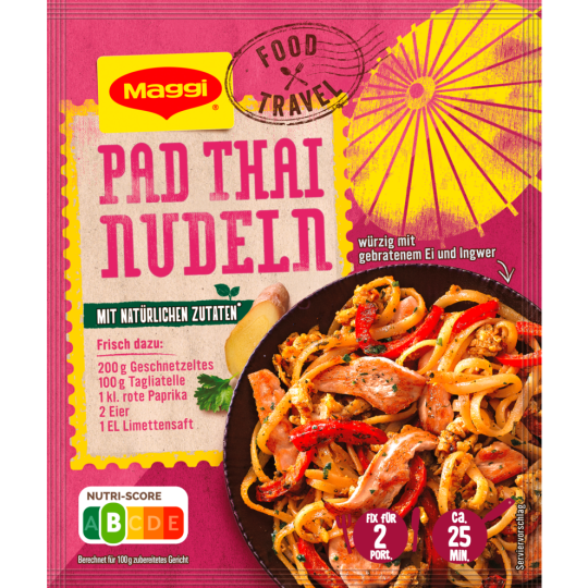 Maggi Food Travel Fix Pad Thai Nudeln 26 g 