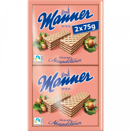 Manner Original Neapolitaner 2 x 75 g 