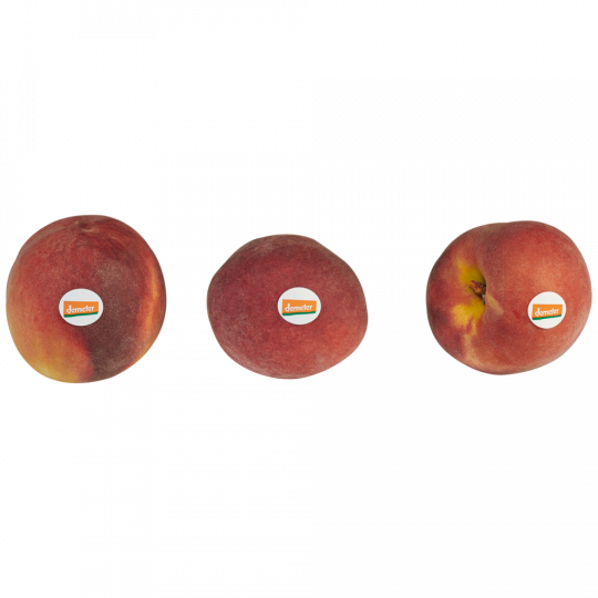 Demeter Pfirsiche, gelb Bio Klasse 	II 