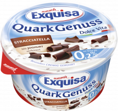 Exquisa Quark Genuss Stracciatella 0,2 % Fett 500 g 