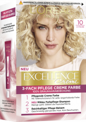 L'ORÉAL Excellence 3-fach Pflege Creme Farbe 10 Lichtblond 