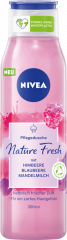 NIVEA Pflegedusche Nature Fresh Himbeere Blaubeere Mandelmilch 300 ml 