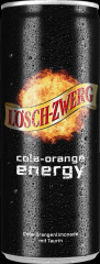 Lösch-Zwerg Cola Orange Energy 0,33 l 
