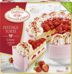 Conditorei Coppenrath & Wiese Festtagstorte Erdbeer-Joghurt 1,5 kg 