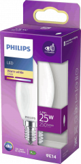 Philips LED Birne Kerzenform E14 25W 