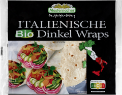 Mestemacher Bio Italienische Dinkel Wraps 225 g 