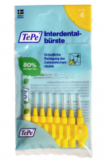 TePe Interdentalbürste Original Gelb ISO-Größe 4 8 Stück 